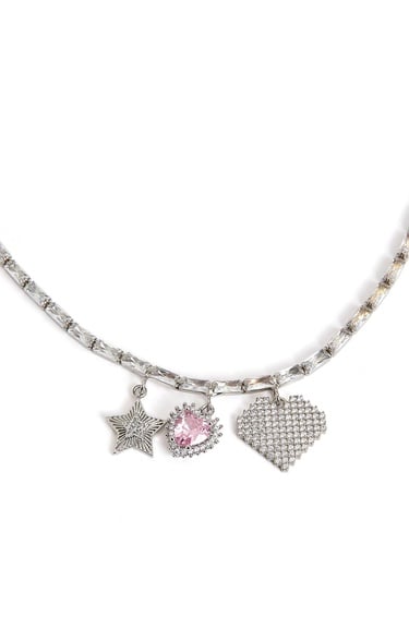  Network Kadın Silver Kolye