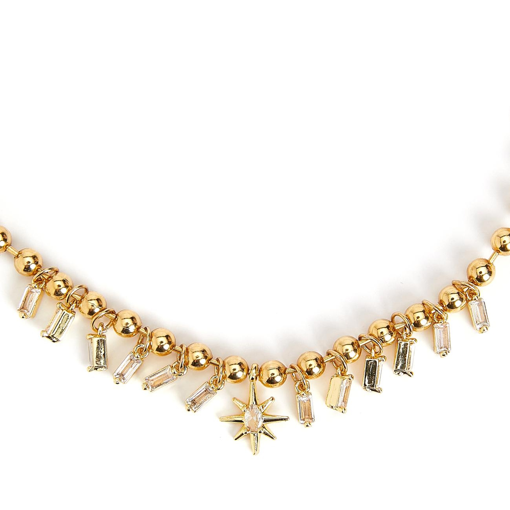 Network Kadın Gold Kolye