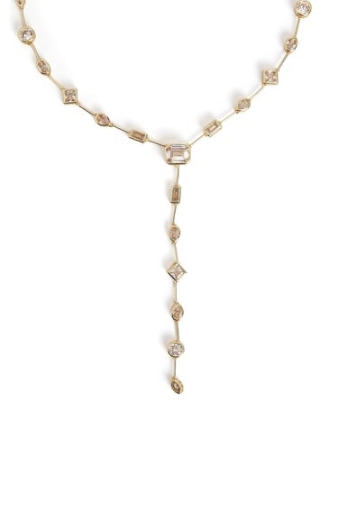  Network Kadın Gümüş Altın Rengi Kolye