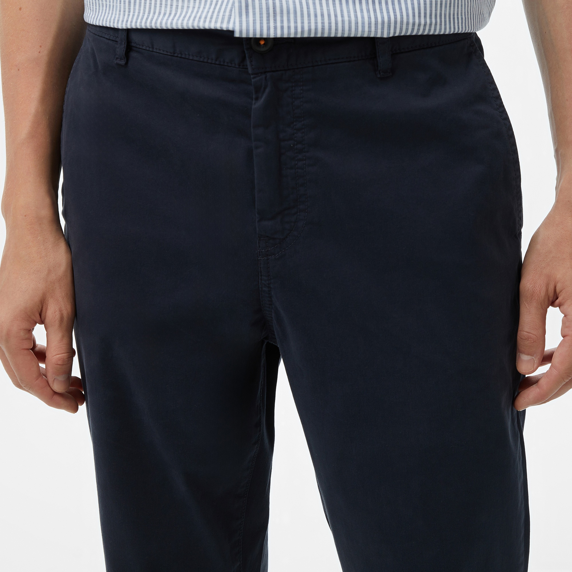Boss Chino Tapered Erkek Lacivert Pantolon