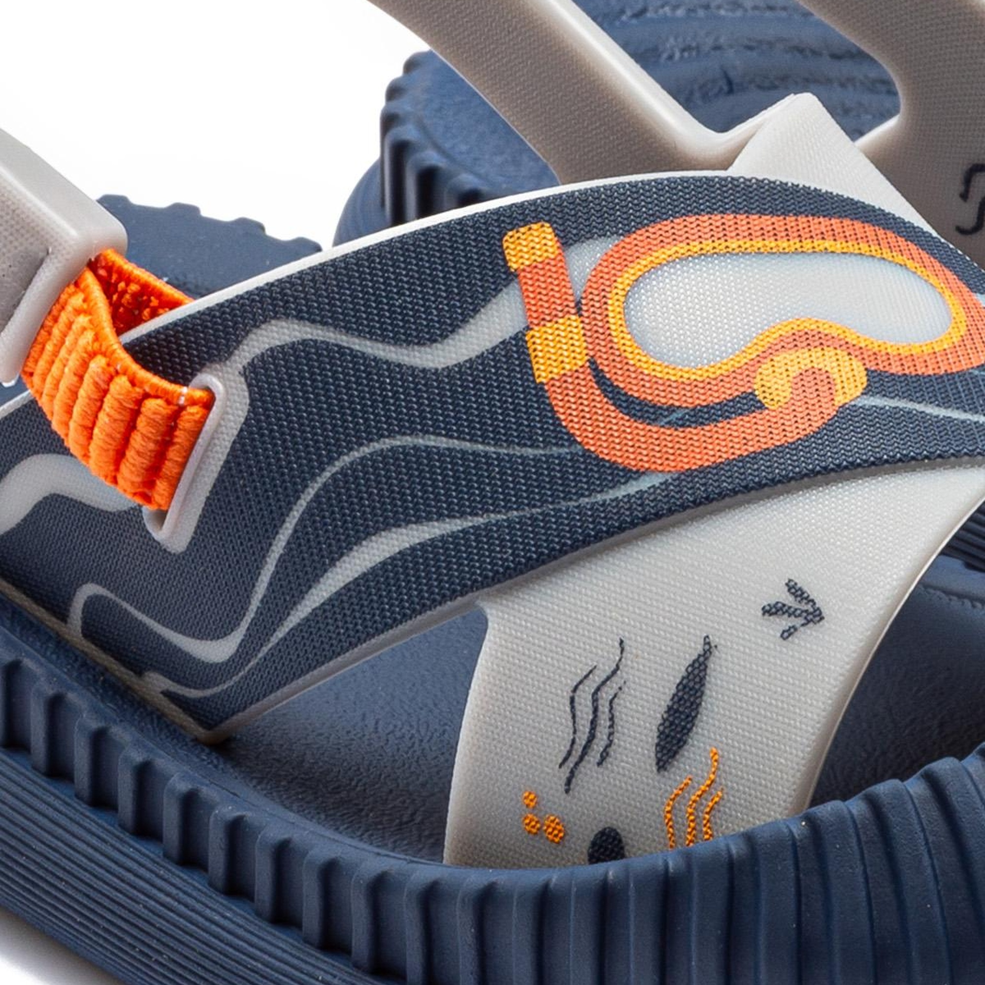 Fun Sea Çocuk Sandalet Lacivert-Gri 19/27