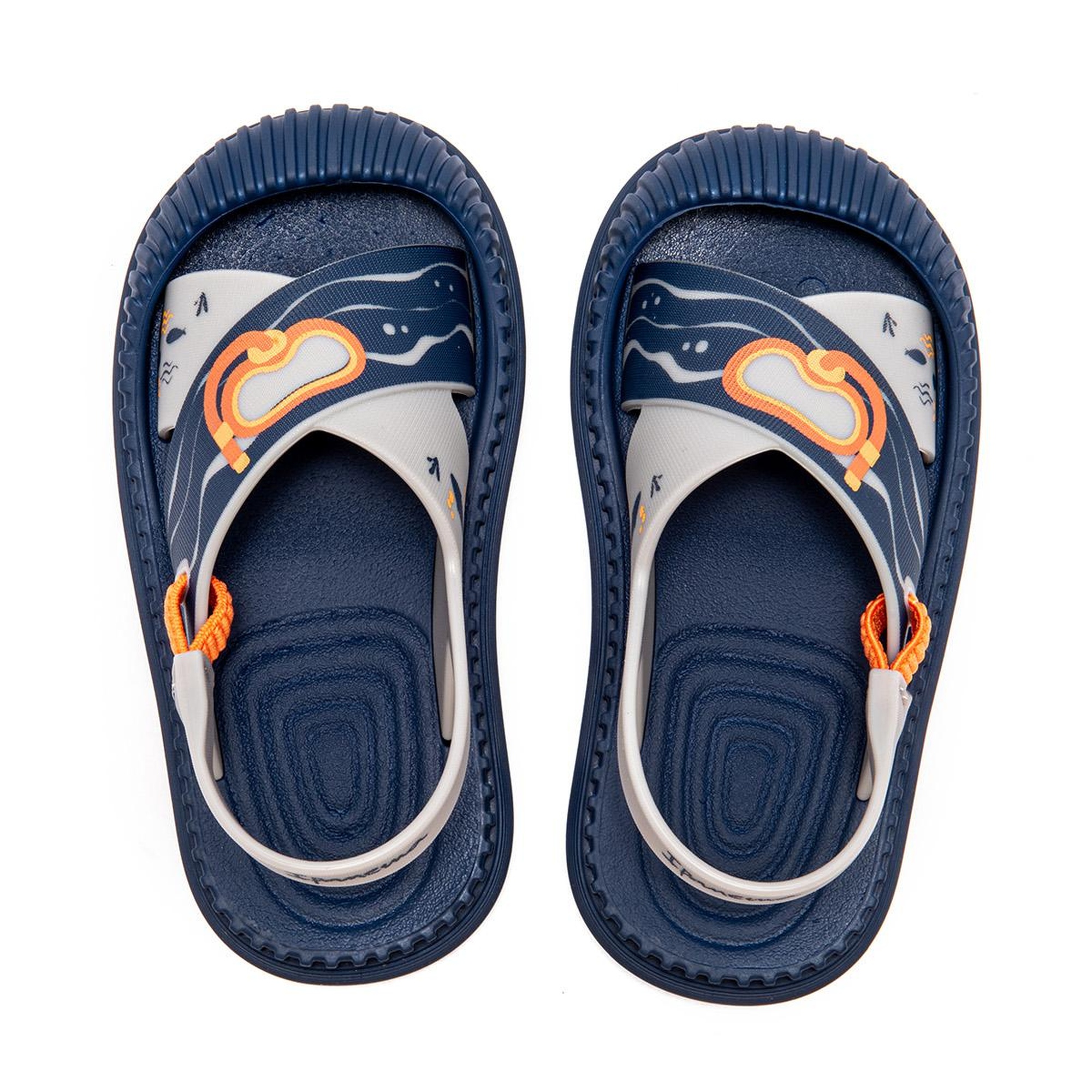 Fun Sea Çocuk Sandalet Lacivert-Gri 19/27