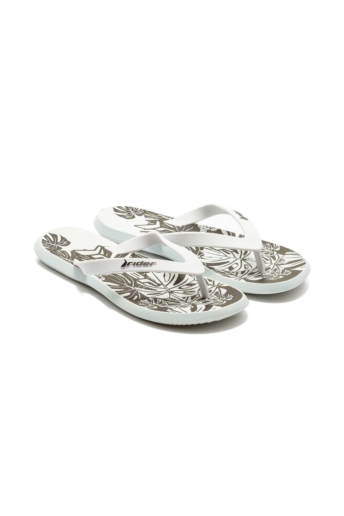  R1 Style Erkek Parmak Arası Terlik Beyaz 39/46