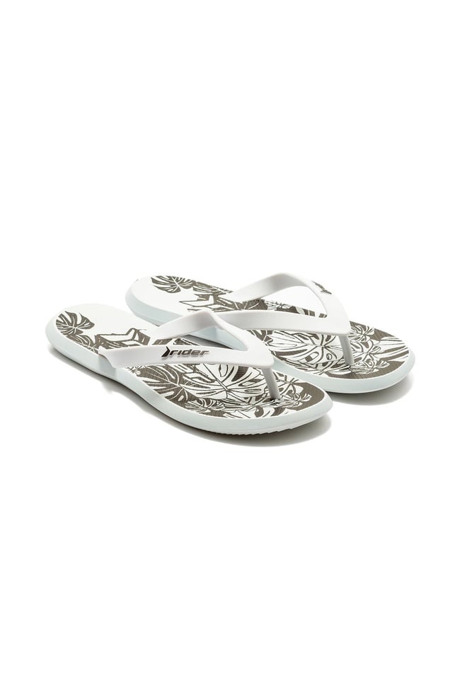  R1 Style Erkek Parmak Arası Terlik Beyaz 39/46