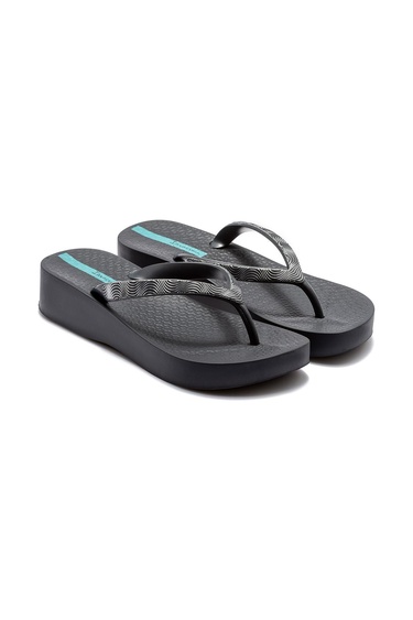  Mesh X Kadın Parmak Arası Terlik Siyah-Gri 35/40