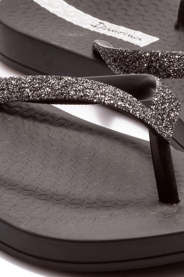  Anatomik Lolita Çocuk Parmak Arası Terlik Siyah 25/35