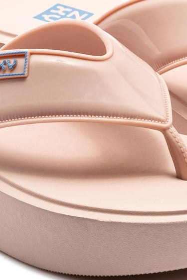  Trend Kadın Parmak Arası Terlik Pudra 35/42