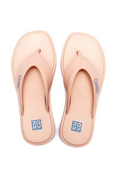  Trend Kadın Parmak Arası Terlik Pudra 35/42