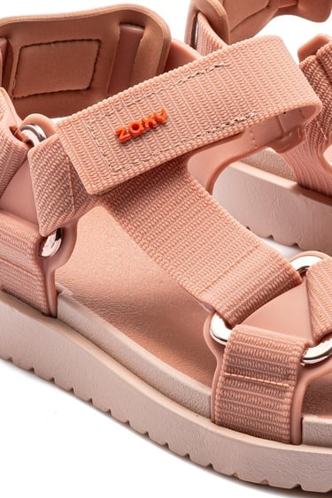 Go Papete Kadın Sandalet Pudra 35/42
