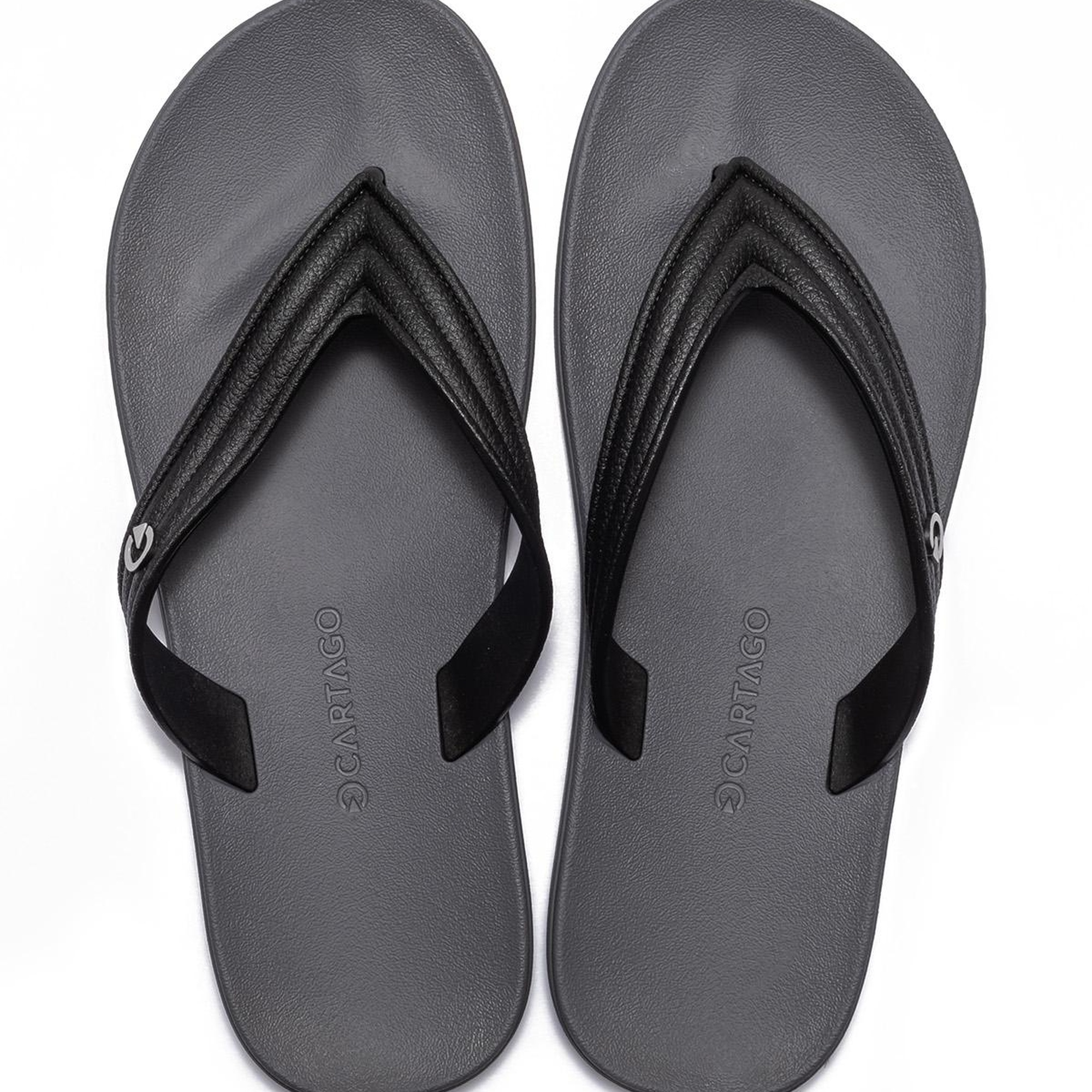 Porto Erkek Parmak Arası Terlik Gri 39/46