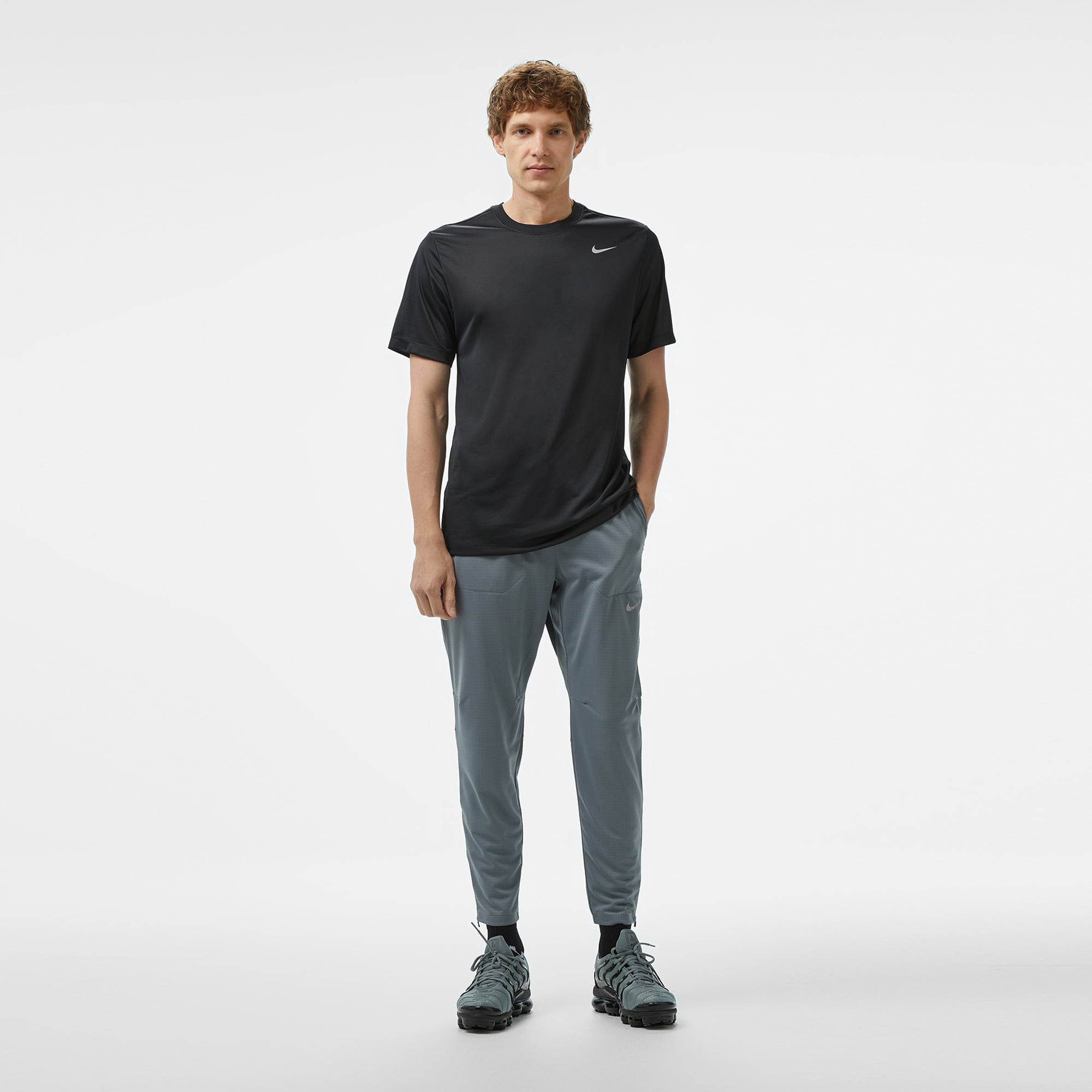  Nike Dri-Fit Phenom Elite Knit Erkek Gri Eşofman Altı