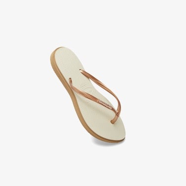  Havaianas Slim Point Kadın Kahverengi Terlik