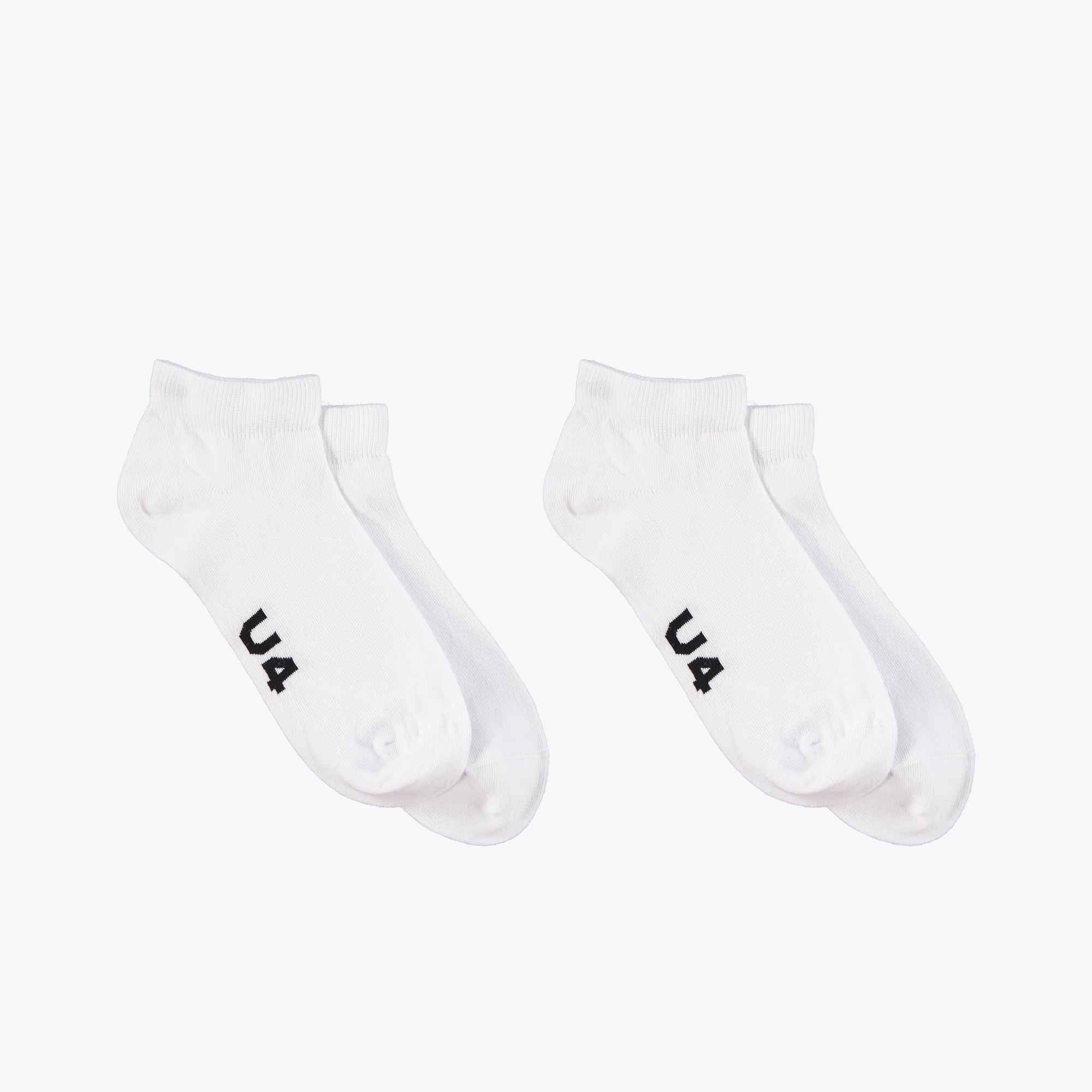  UNITED4 Patik Unisex Beyaz 2li Çorap