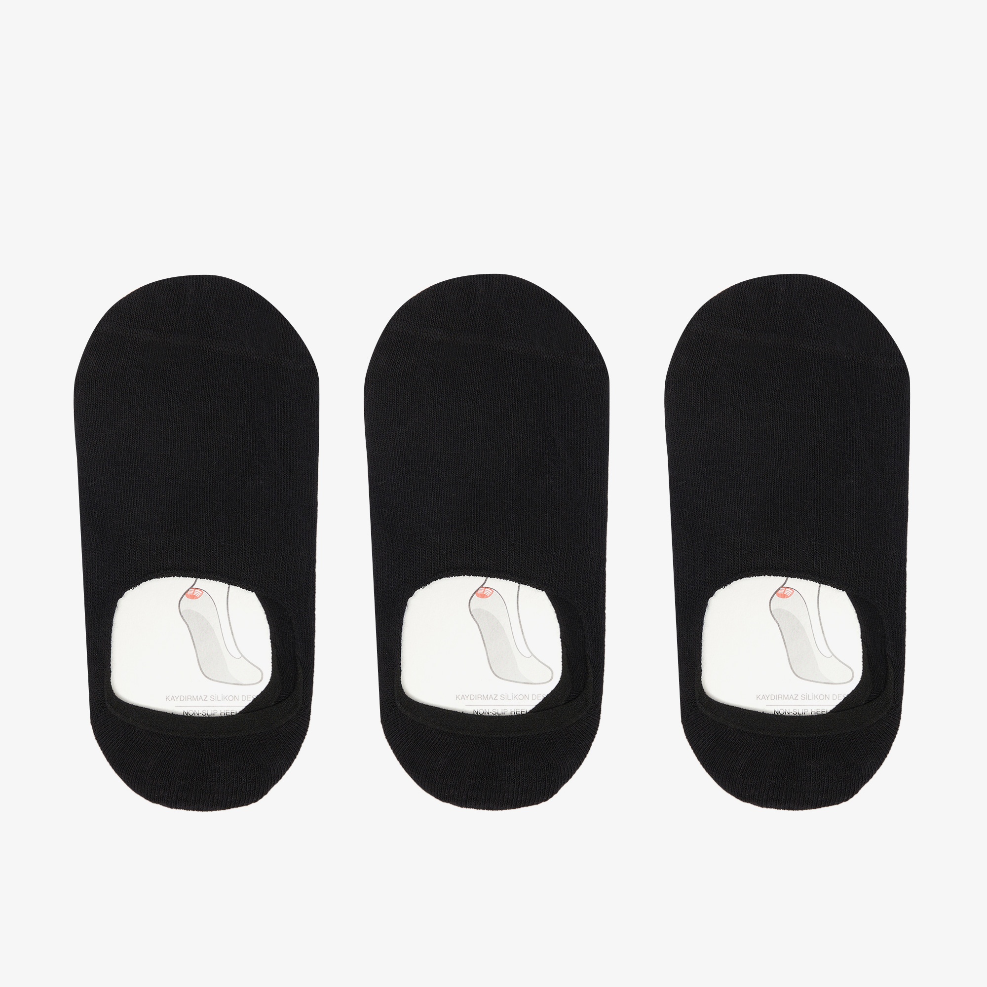 UNITED4 Classic Unisex Siyah 2'li Çorap