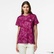 The North Face Flex S/S Reg Aop Kadın Pembe T-Shirt