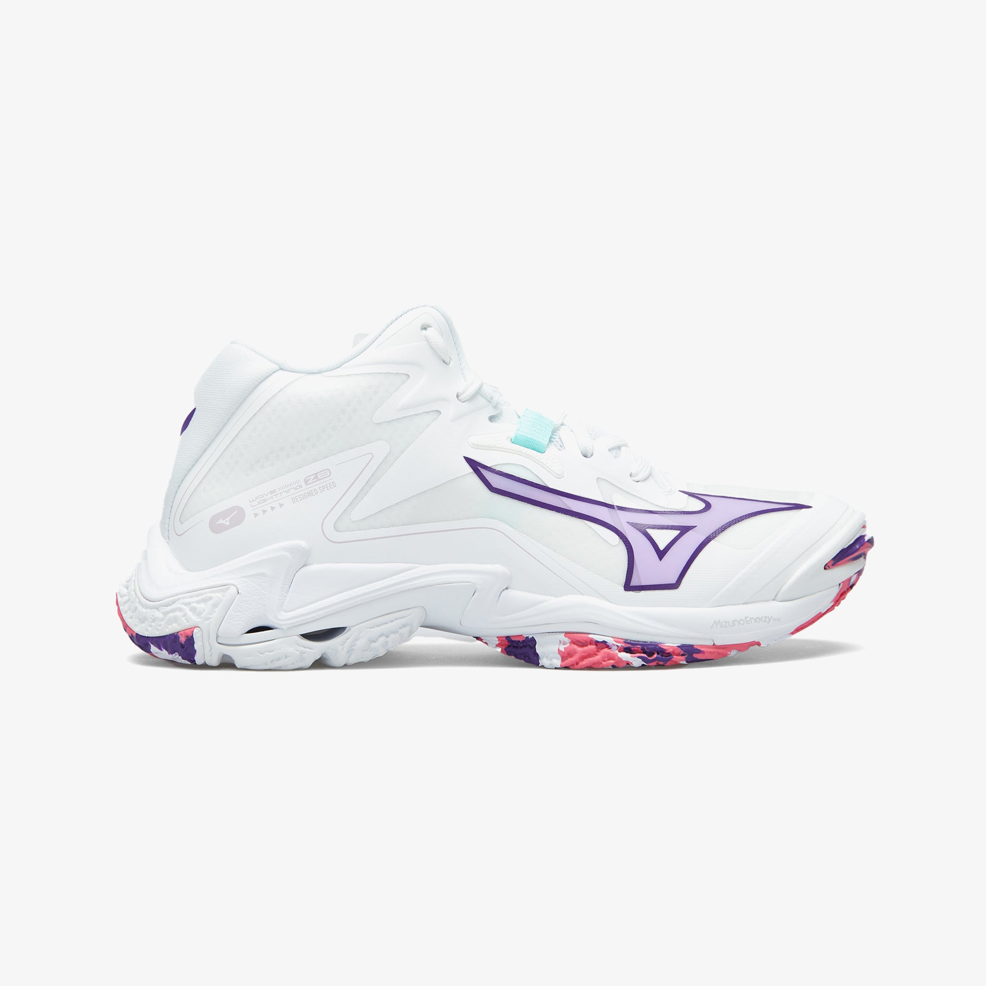  Mizuno Wave Lightning Z8 Mid Kadın Beyaz Voleybol Ayakkabısı
