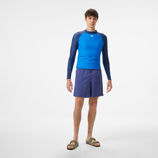  Arena Evo Beach Boxer Solid Erkek Mor Deniz Şortu