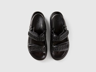  Kadın Siyah Sandalet