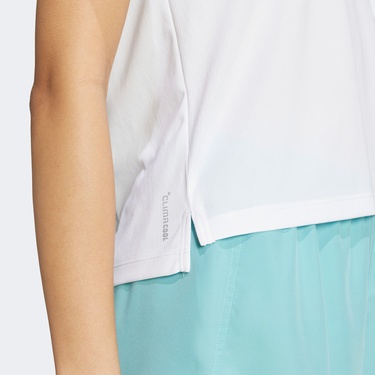  adidas Adi365 Running Essentials Brand Love Kadın Beyaz Koşu T-Shirt