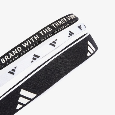  adidas Multiple Width Training Unisex Siyah Saç Bandı