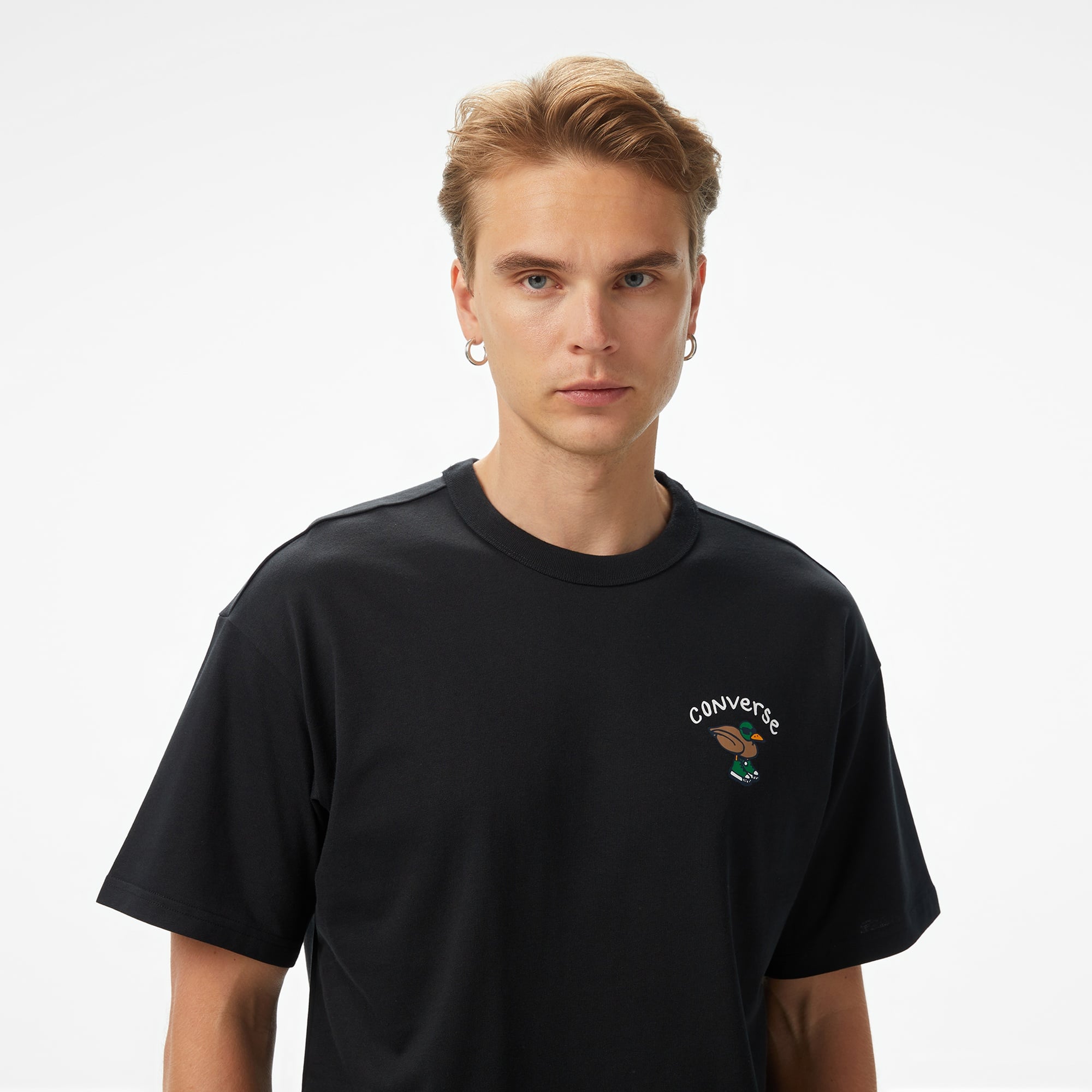 Converse Erkek Siyah T-Shirt