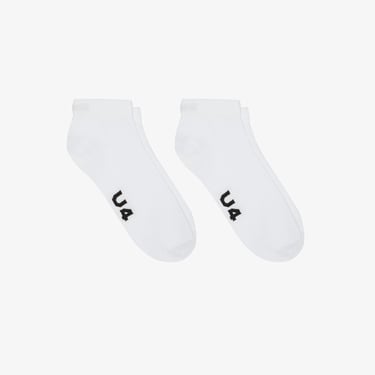  UNITED4 Classic Unisex Beyaz 2'li Çorap