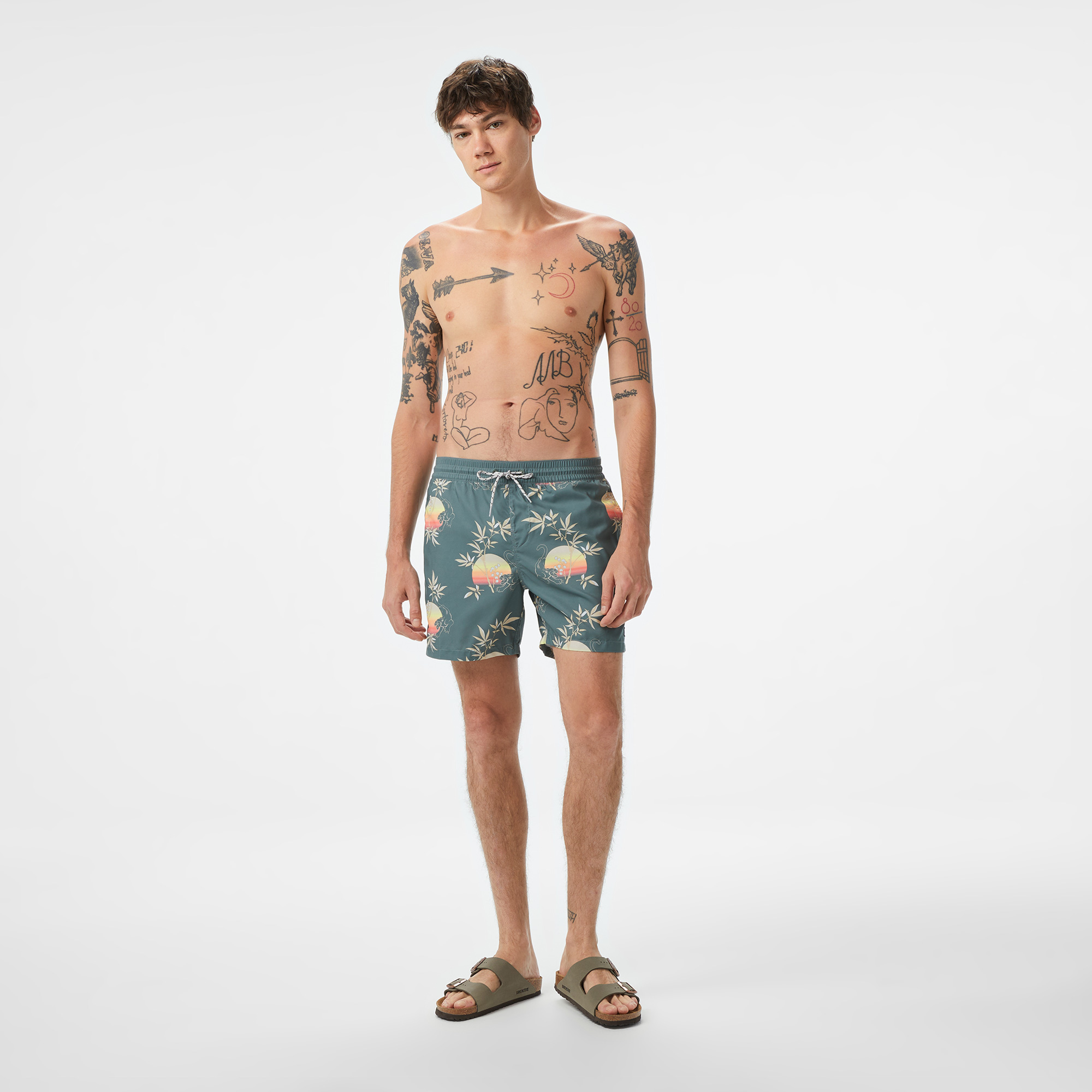  Billabong Vacay Lb Erkek Yeşil Deniz Şortu