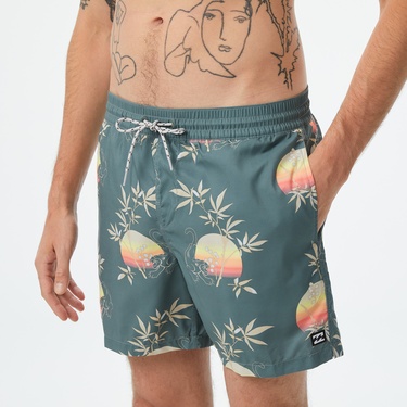  Billabong Vacay Lb Erkek Yeşil Deniz Şortu