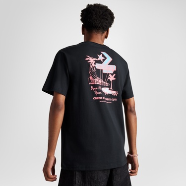  Converse Erkek Siyah T-Shirt