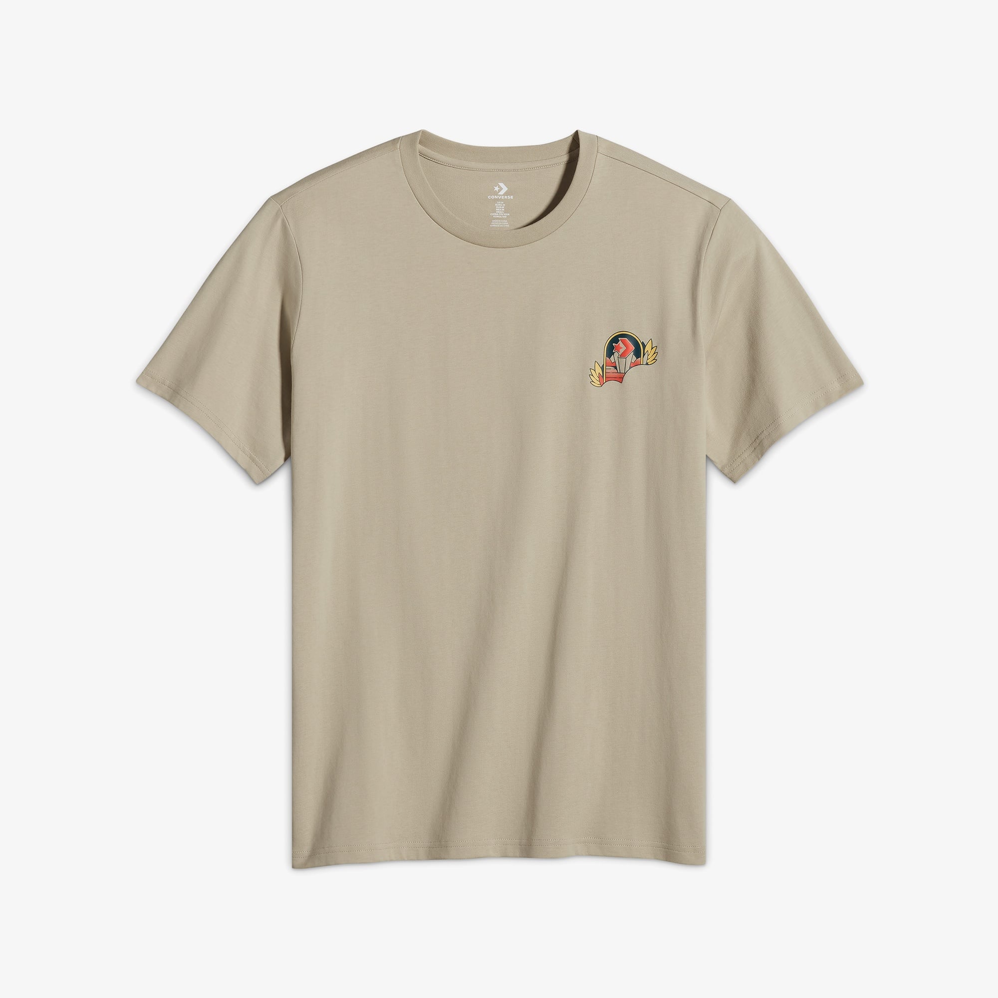 Converse Erkek Bej T-Shirt