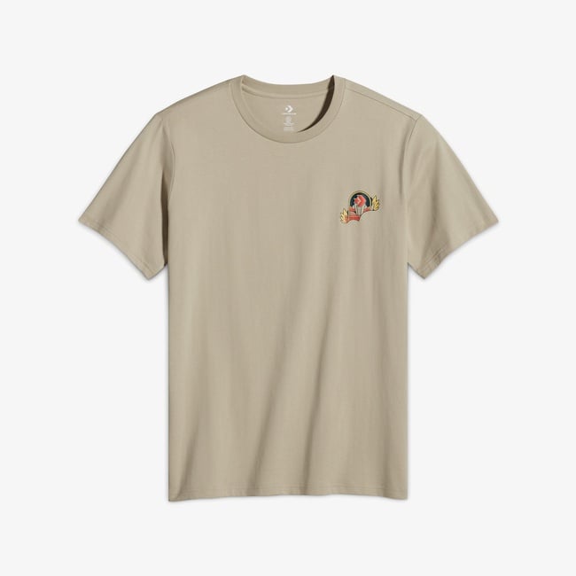  Converse Erkek Bej T-Shirt