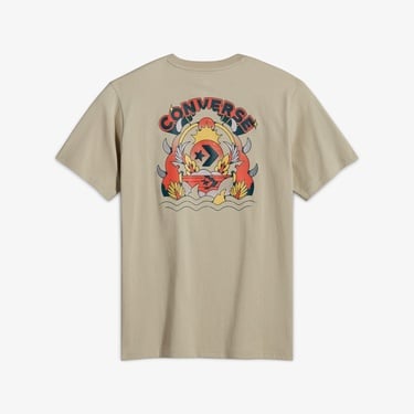  Converse Erkek Bej T-Shirt