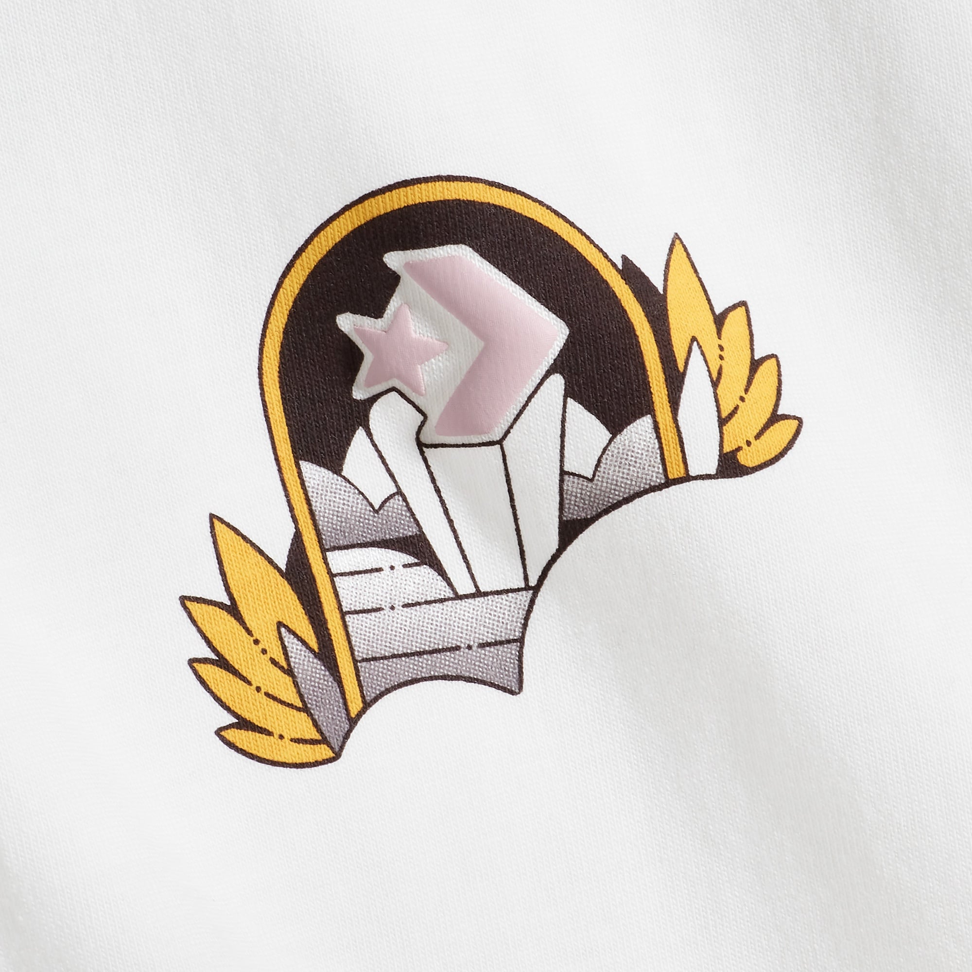 Converse Erkek Beyaz T-Shirt