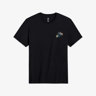  Converse Erkek Siyah T-Shirt