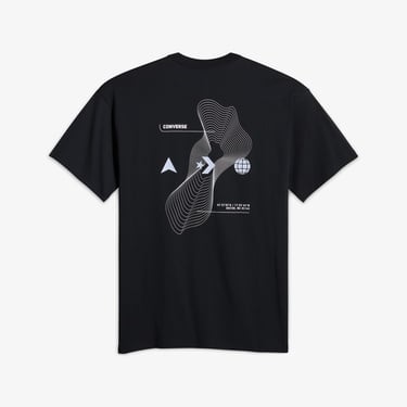  Converse Erkek Siyah T-Shirt
