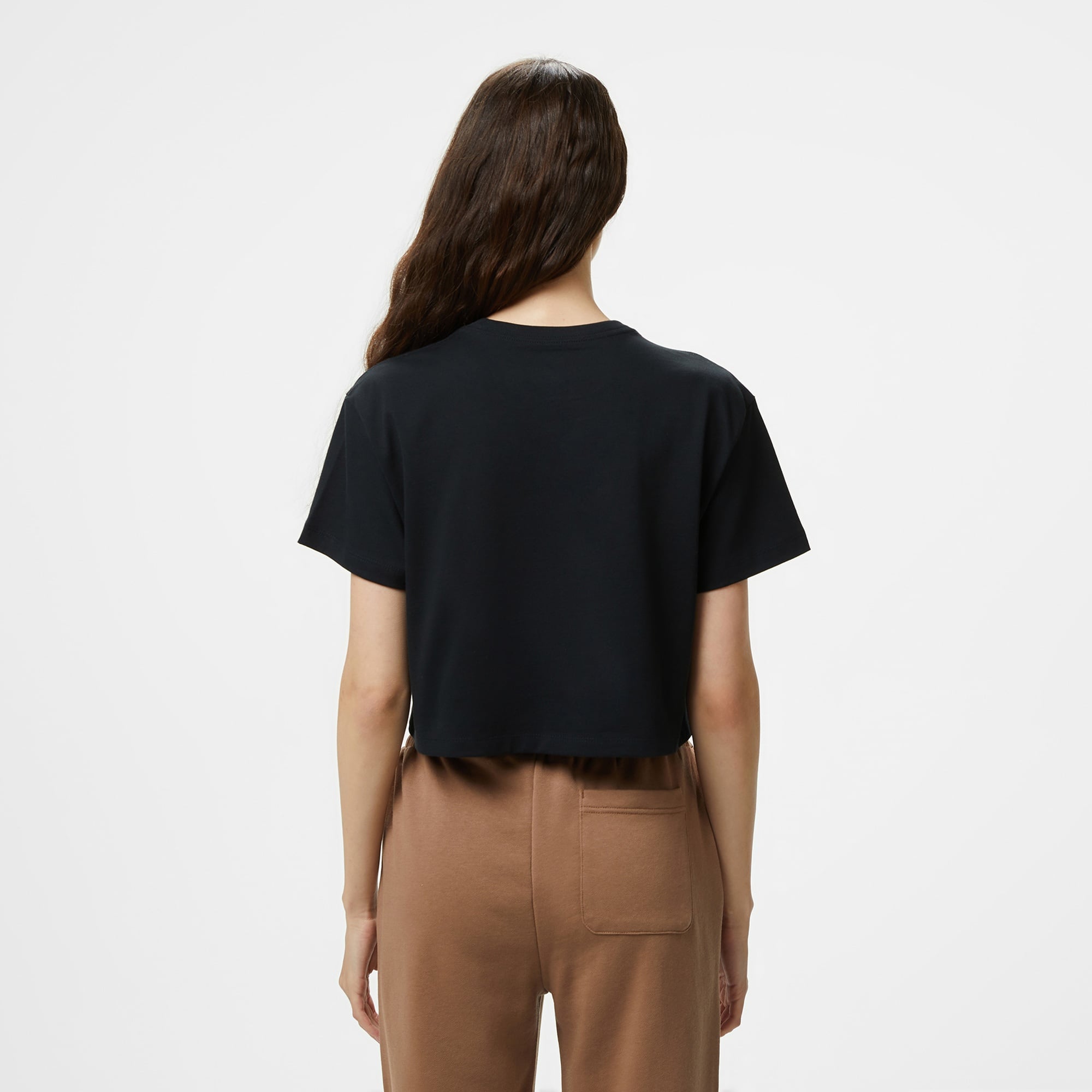 Converse Kadın Siyah T-Shirt