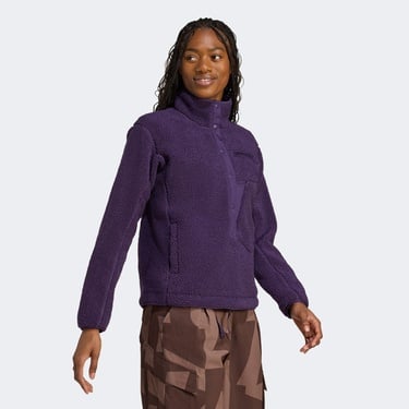  adidas Terrex XPL Pile Snap Kadın Mor Polar