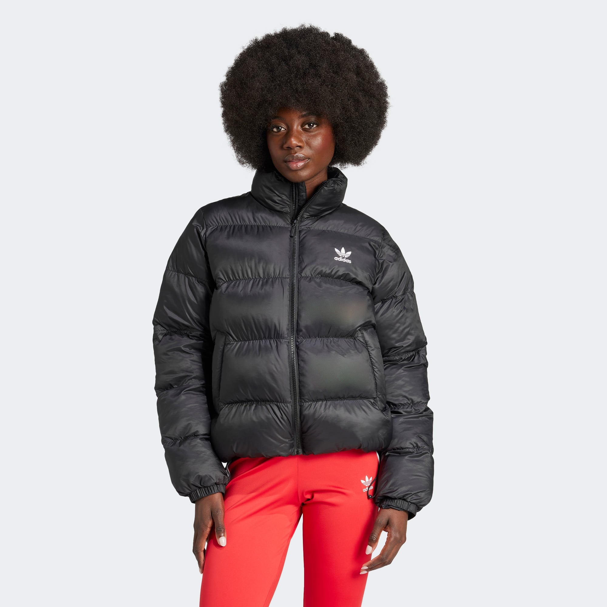 adidas Short Puffer Kadın Siyah Mont