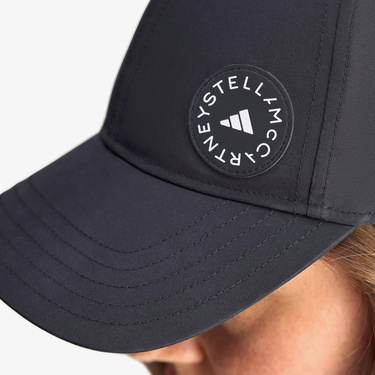  adidas by Stella McCartney Kadın Siyah Şapka