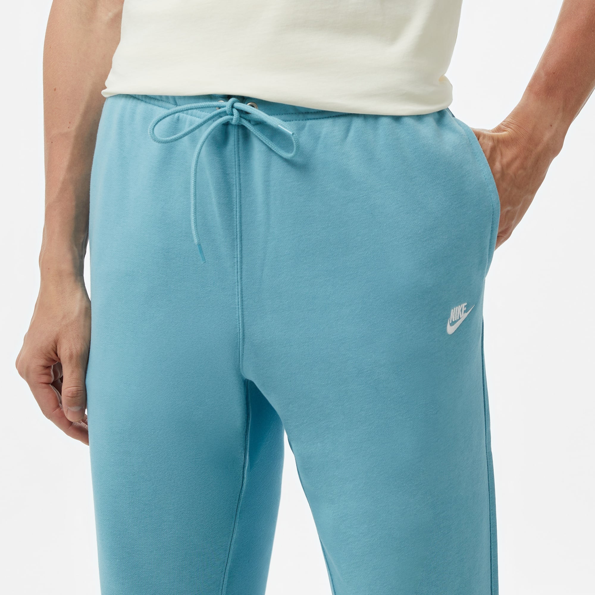 Nike Club Erkek Mavi Eşofman Altı