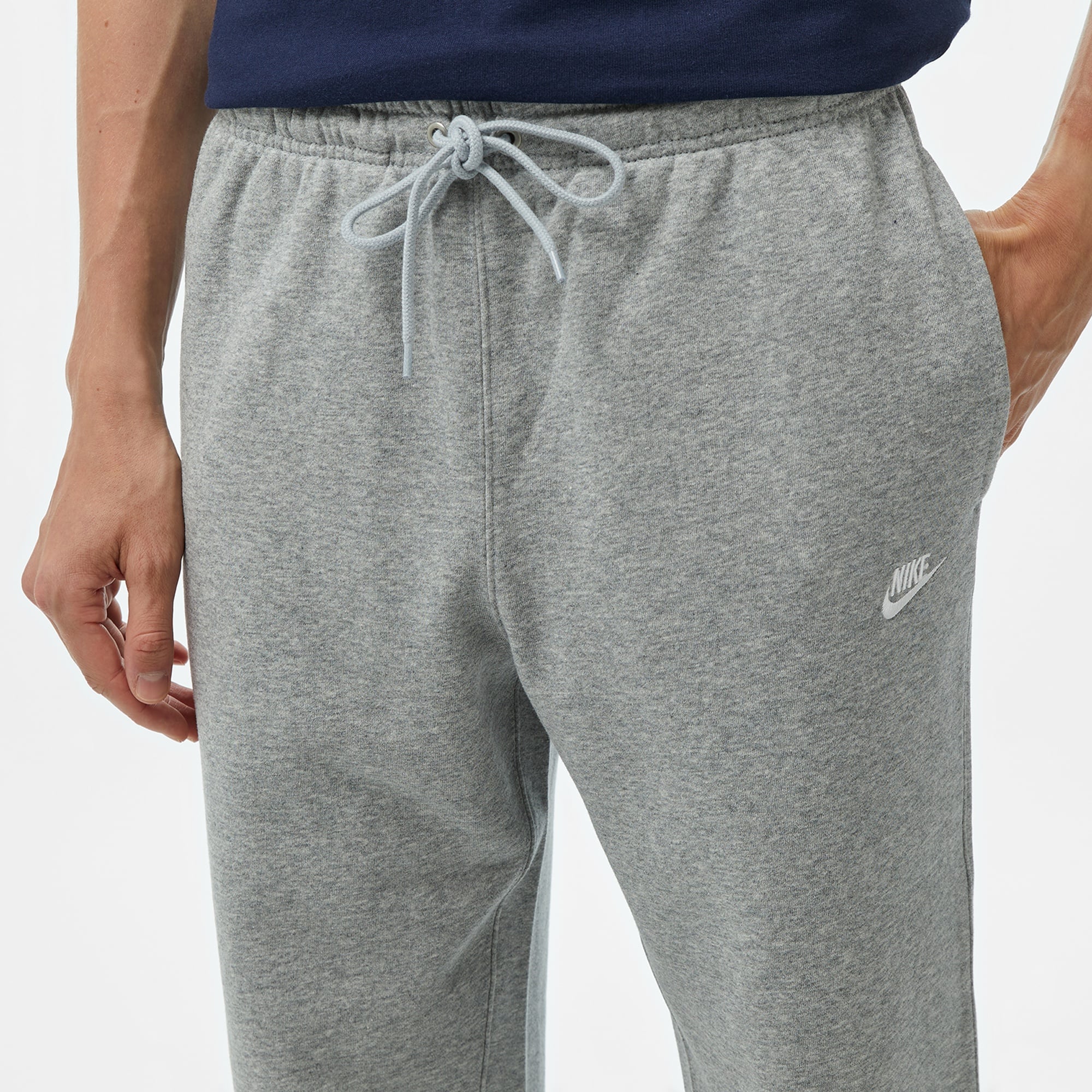 Nike Club Fit Erkek Gri Eşofman Altı