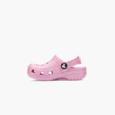  Crocs Classic Glitter Clog Bebek Pembe Terlik