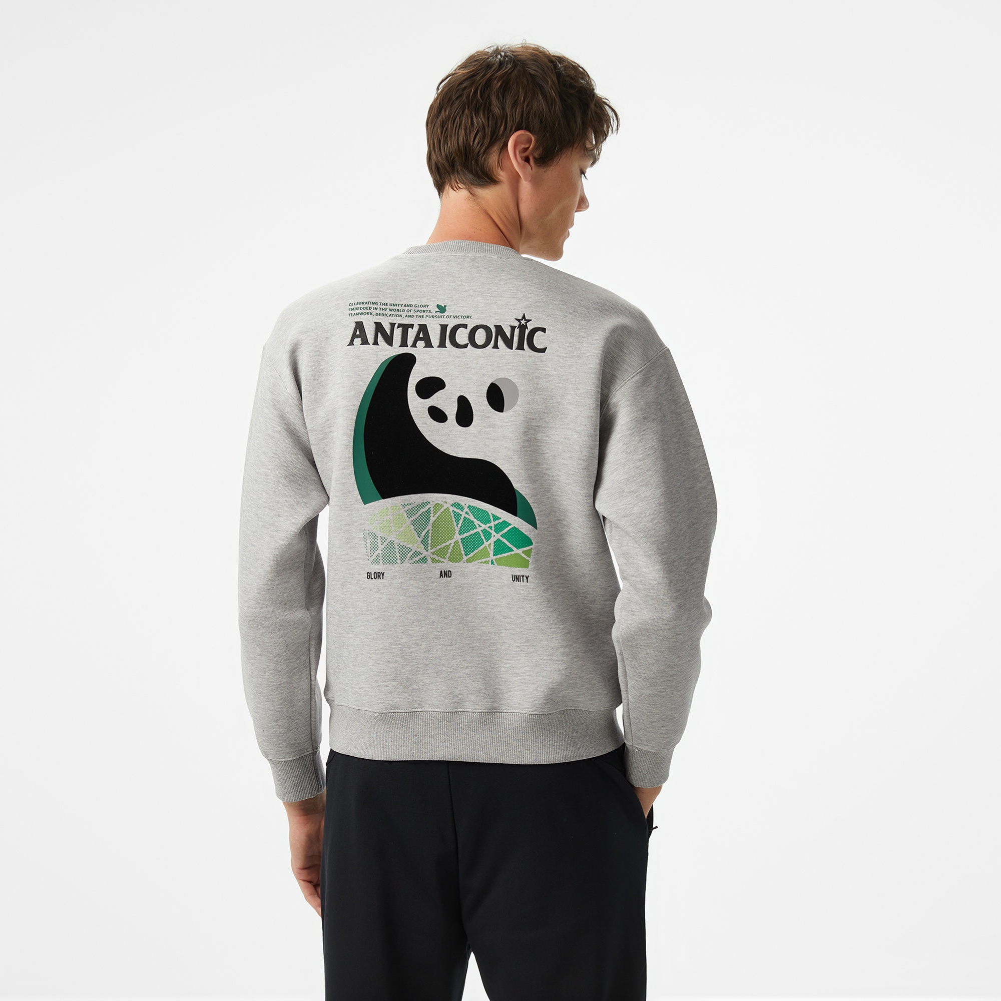 Anta CNY Good Luck Erkek Bej Hoodie