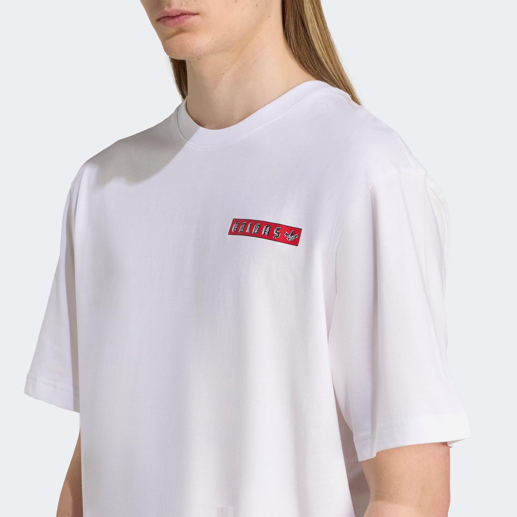 Adidas Graphic Erkek Beyaz T-Shirt