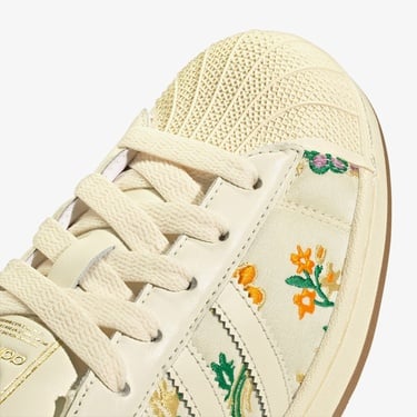  adidas Superstar II Kadın Krem Sneaker