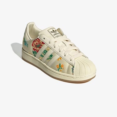  adidas Superstar II Kadın Krem Sneaker