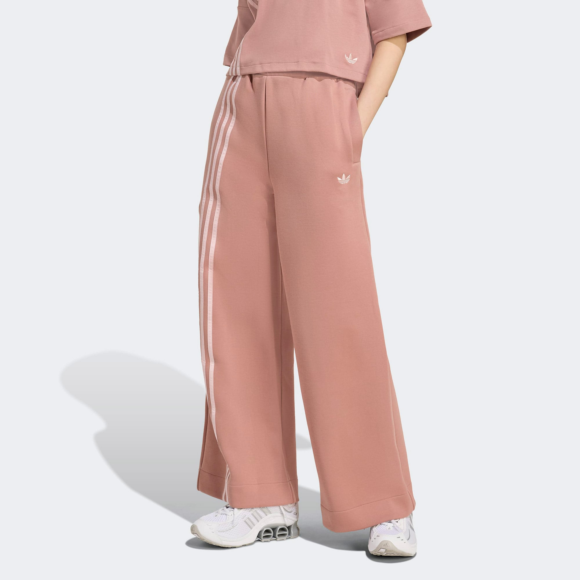  adidas 3 Stripes Pant Kadın Kahverengi Pantolon