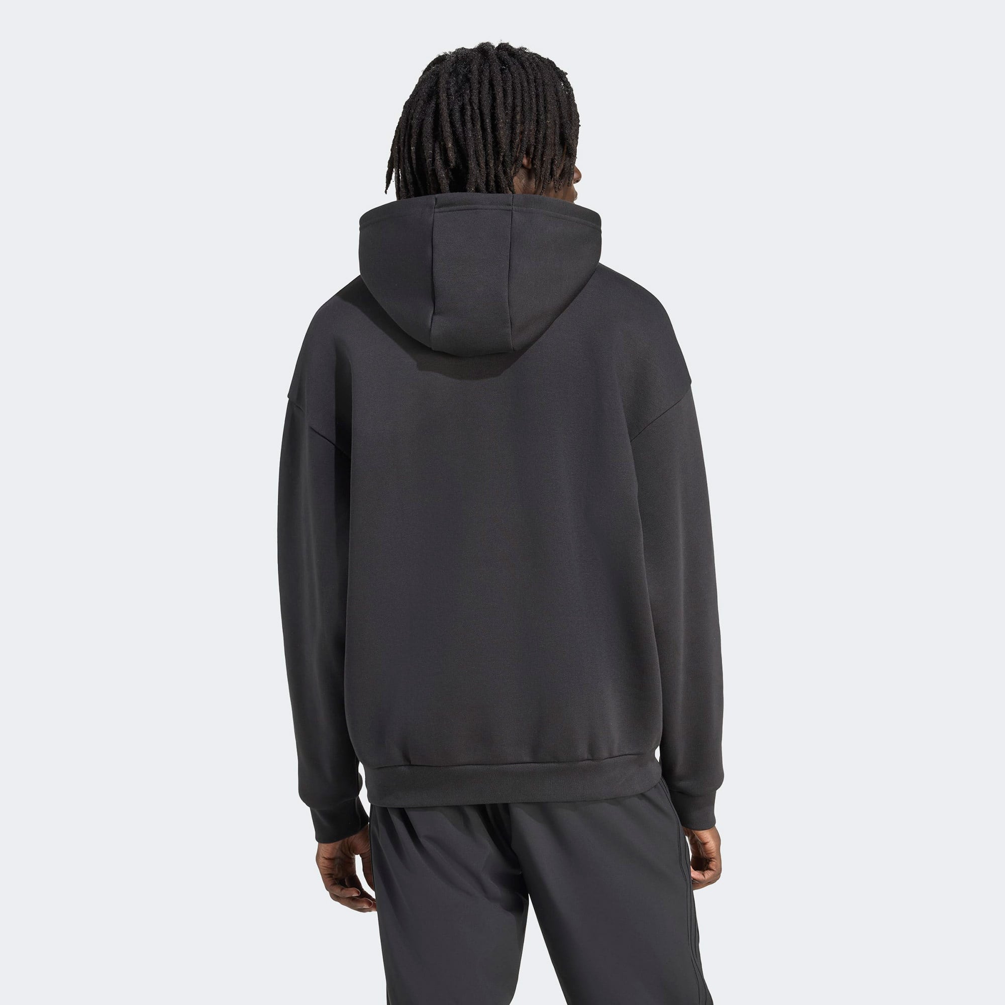 adidas Front St  Hd Erkek Siyah Sweatshirt