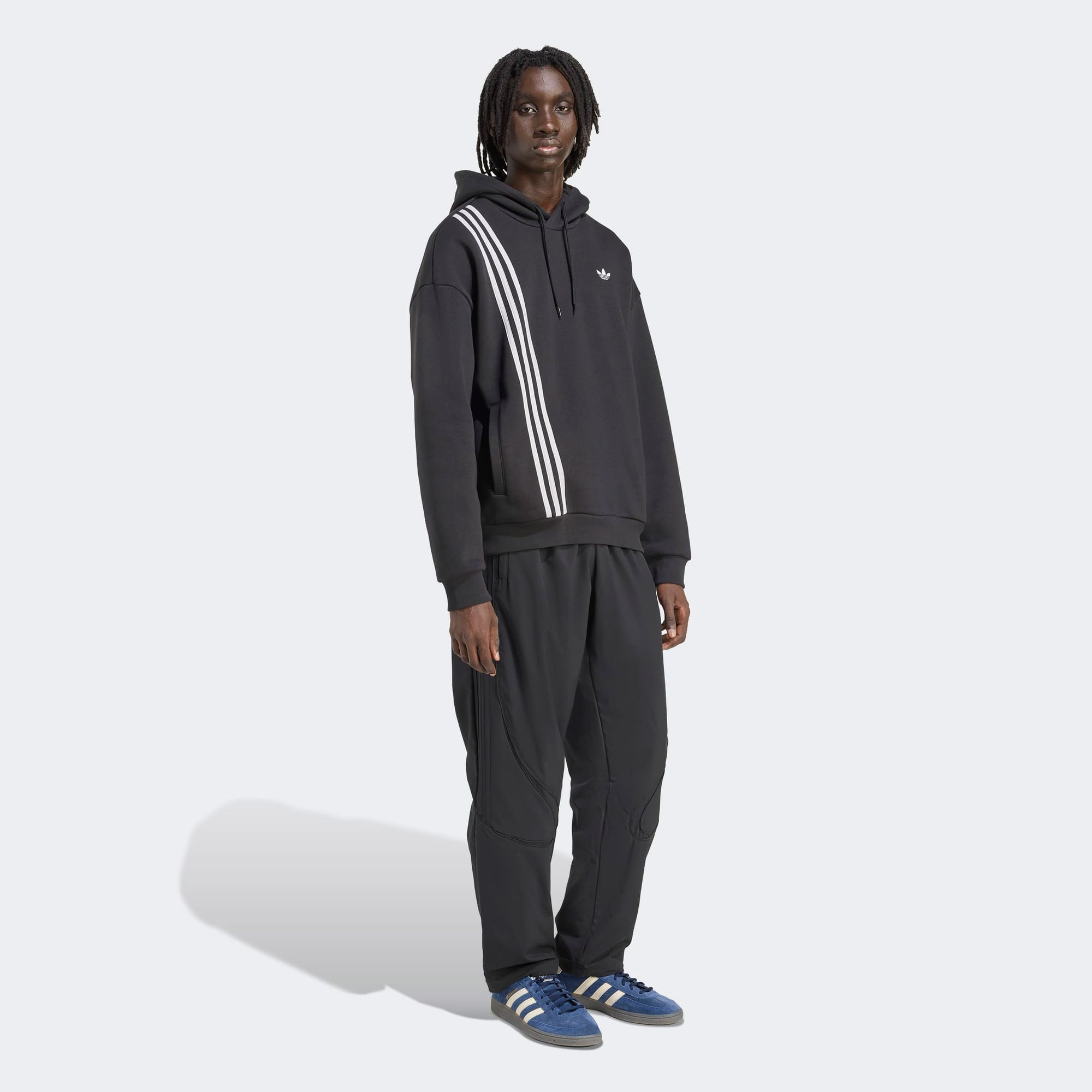 adidas Front St  Hd Erkek Siyah Sweatshirt