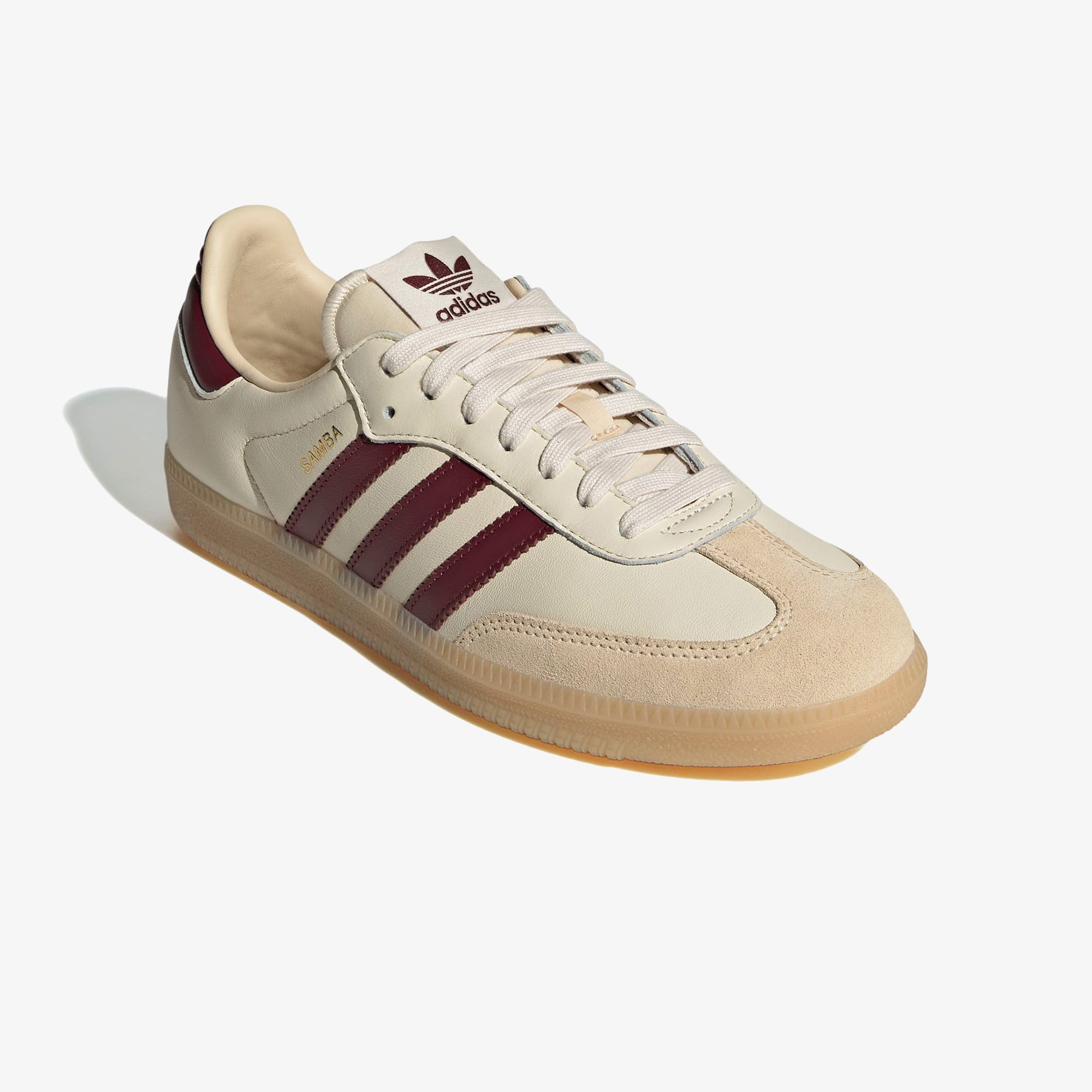 adidas Samba OG Unisex Bej Sneaker - Görsel 3